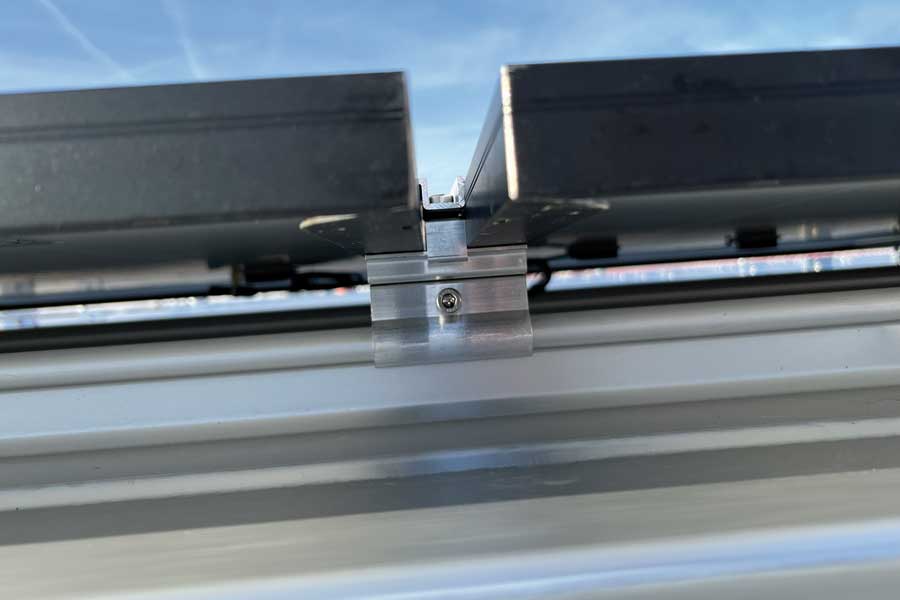 Kalzip Falzklemmen Beispiel 3