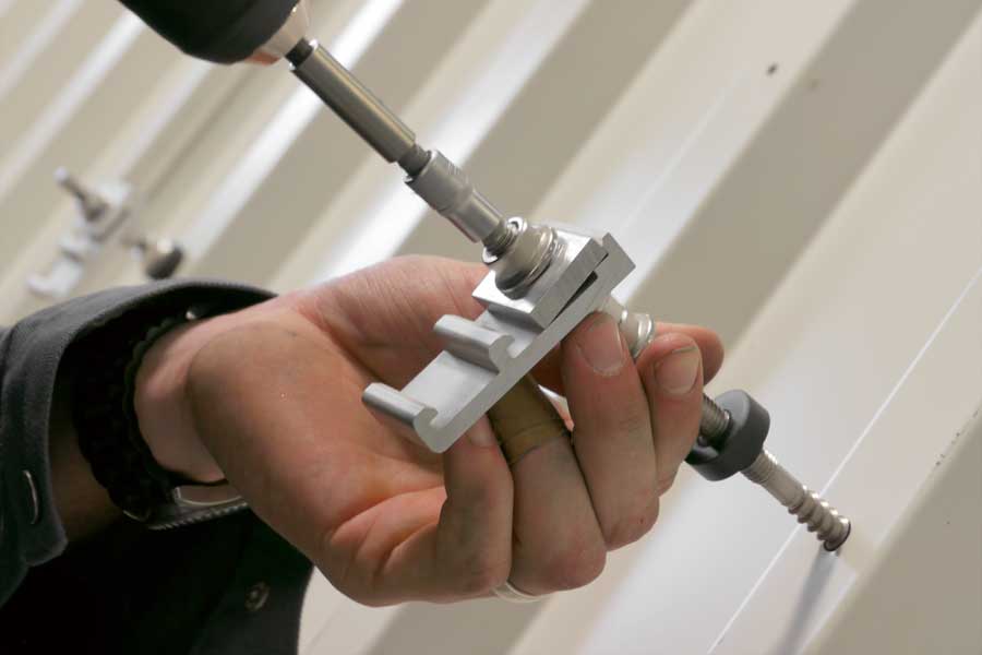 PV-Montage Stockschrauben