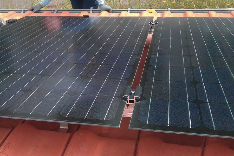 PV dezente Montagelösung