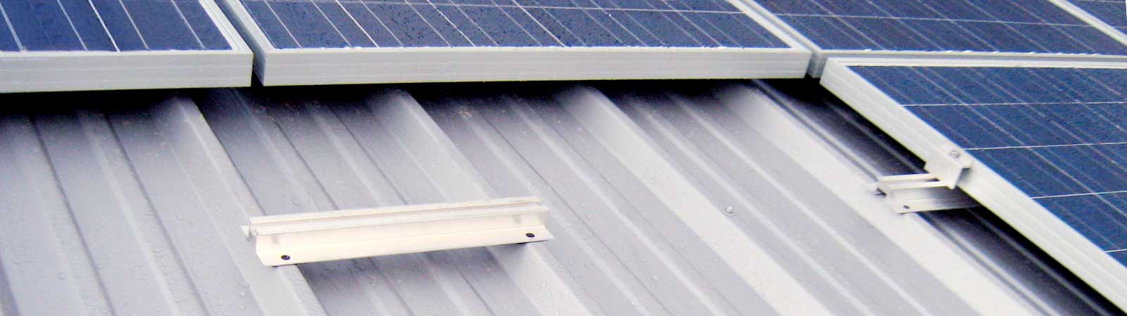 PV-Montage Trapezblech