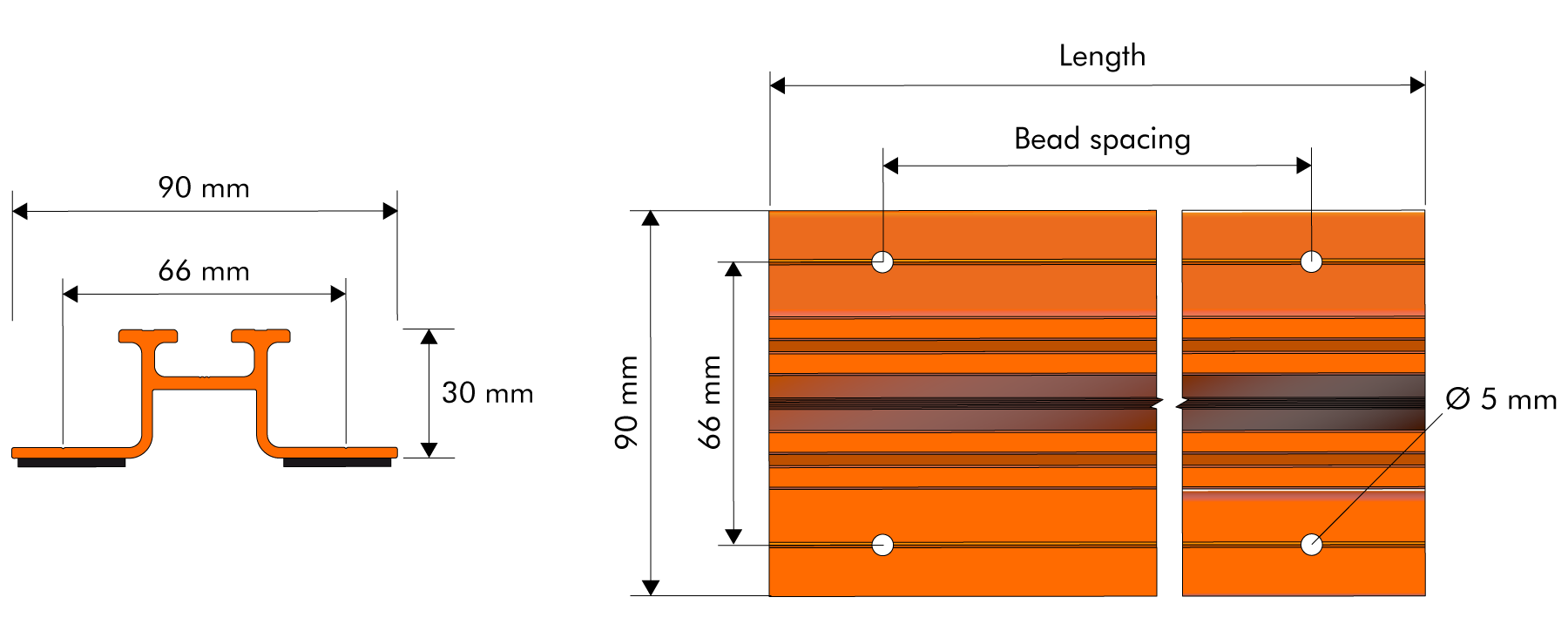 PV-Montage Schrägdach Trapezblech P-30